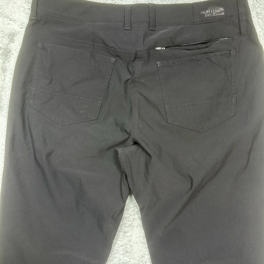 The North Face Pants Men's 34x30 Black Sprag 5 Pocket‎ Stretch Hiking Trousers
